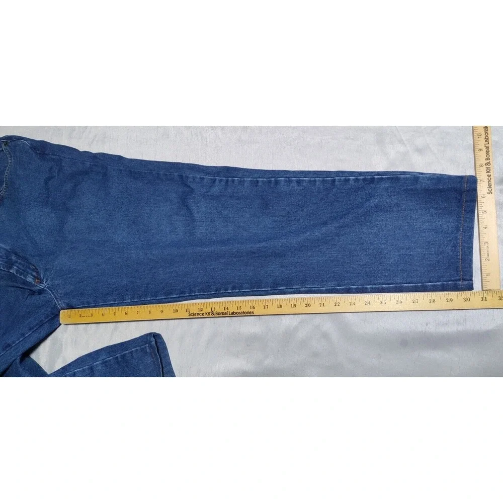 VTG GANT USA Men 38X32 (Actual 37x31)‎ Blue Denim Five Pocket Jeans